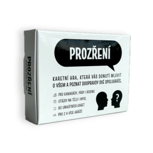Diskuzní karetní hra Prozření