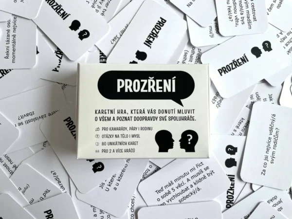 Diskuzní karetní hra Prozření