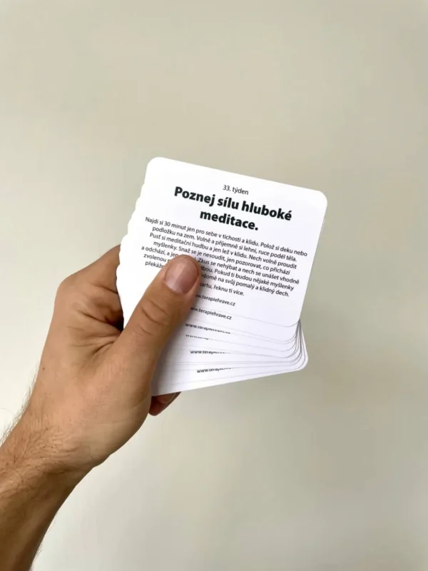seberozvojová terapeutická karetní hra